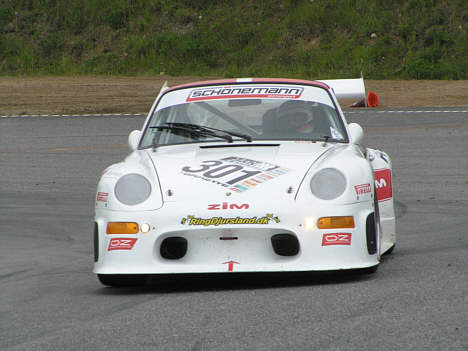 Porsche køreren Lars Schönemann var weekendens hurtigste kører.